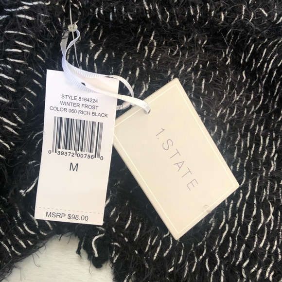 1 State NWT  Open Front Sweater M - Picture 9 of 9